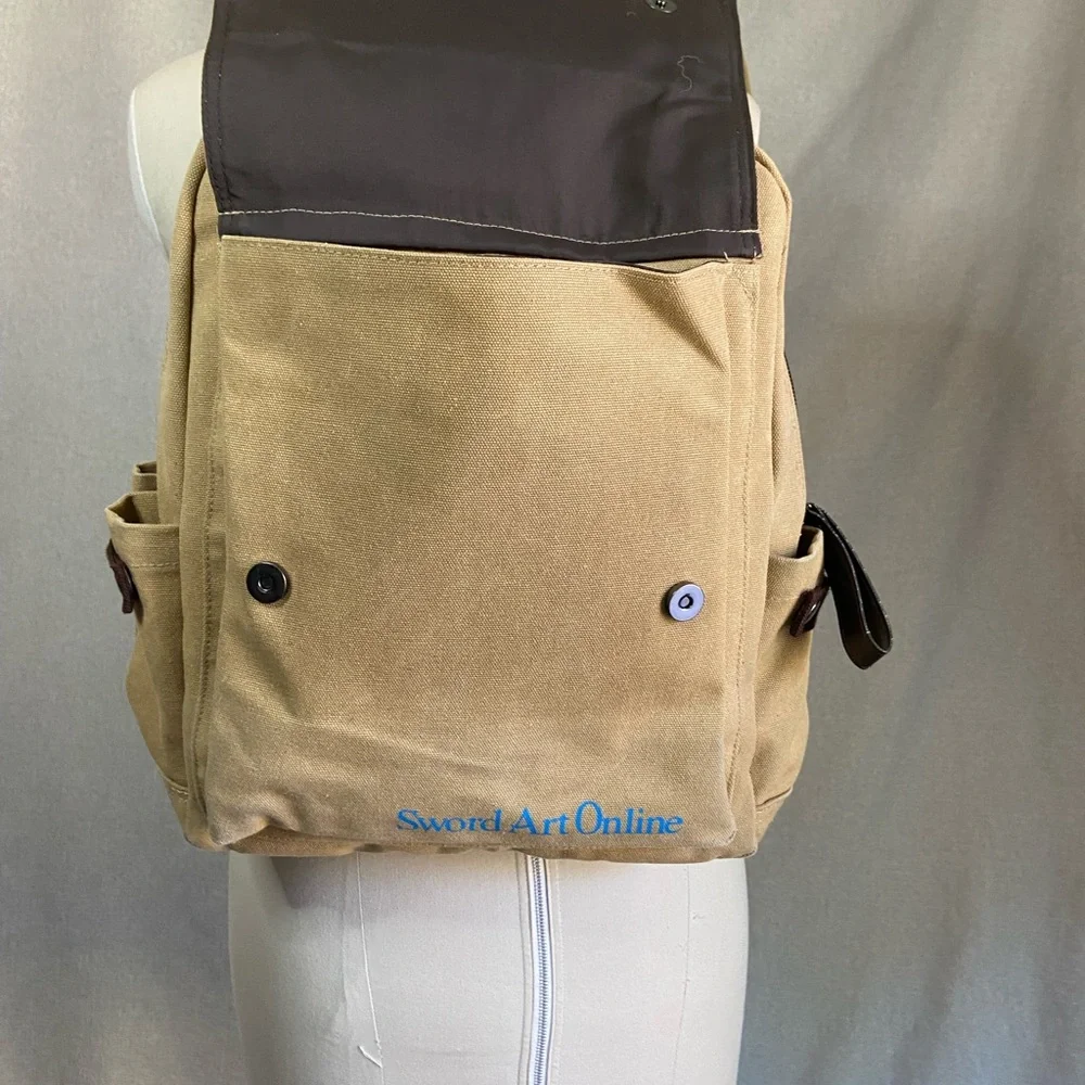 Anime Sword Art Online Cartoon Canvas Backpack